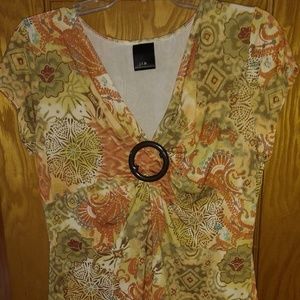 J.T.B Blouse Shirt Top Sz XL